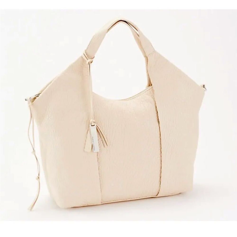Vince Camuto Lamb Leather Steph Bag NWT color Seashell